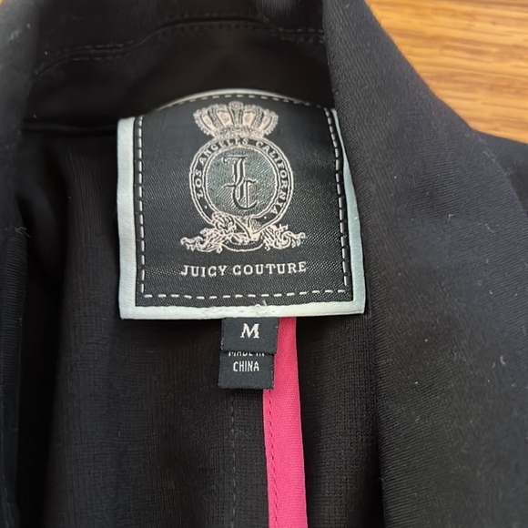 NWT Juicy Couture Black Blazer Size XS/M/L! - Picture 4 of 7